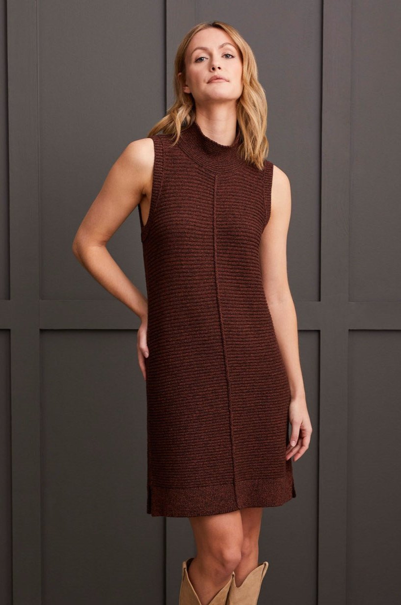 Sleeveless Sweater Dress - Allure Boutique WY