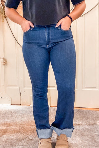 Slim Bootcut with Scissor Cut - Allure Boutique WY