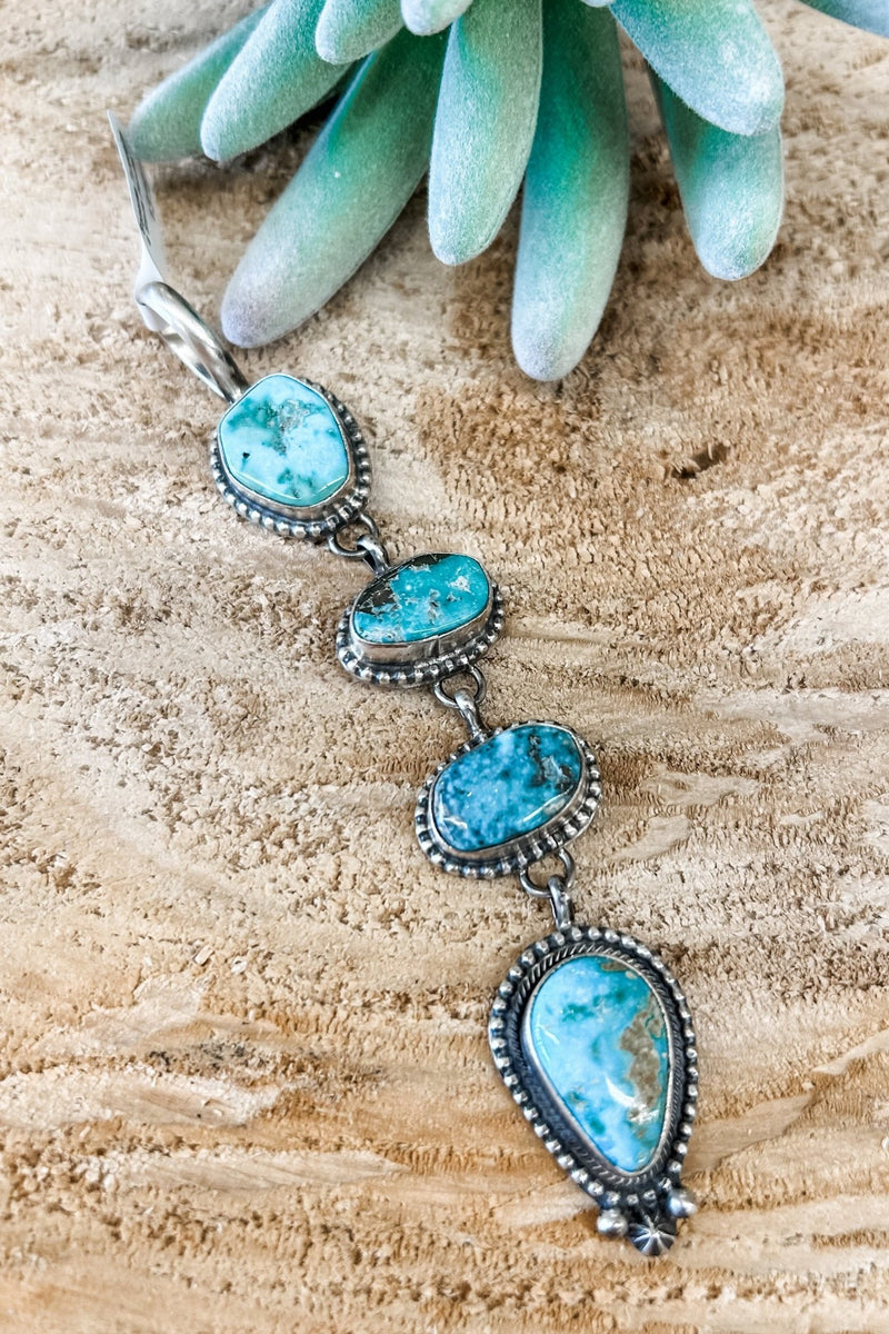 Sonoran Turquoise 4 Stone Pendant - Allure Boutique WY