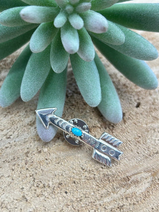 Sterling Silver Arrow Hat Pin - Allure Boutique WY