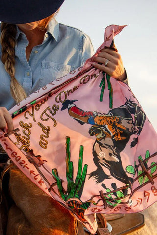 Stick Your Neck Out Wild Rag - 26" x 26" - Allure Boutique WY