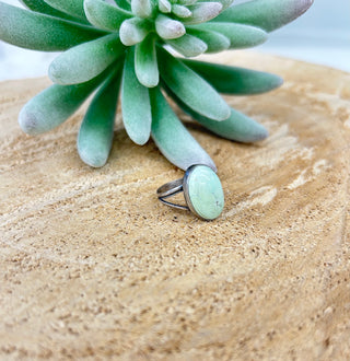 Oval Palomino Turquoise Ring 7