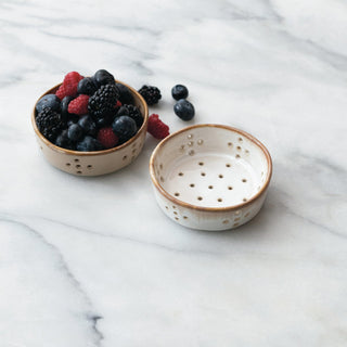 Stoneware Berry Bowl - 4" Round - Allure Boutique WY