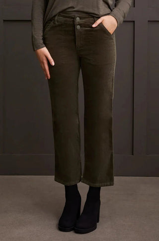 Stretch Corduroy Straight Leg Pant - Allure Boutique WY