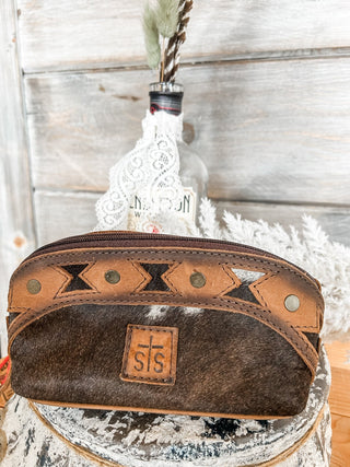 STS Roswell Cowhide Belle Makeup Case - Allure Boutique WY