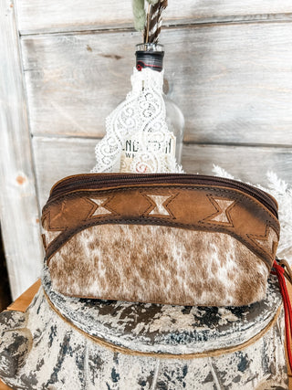 STS Roswell Cowhide Belle Makeup Case - Allure Boutique WY