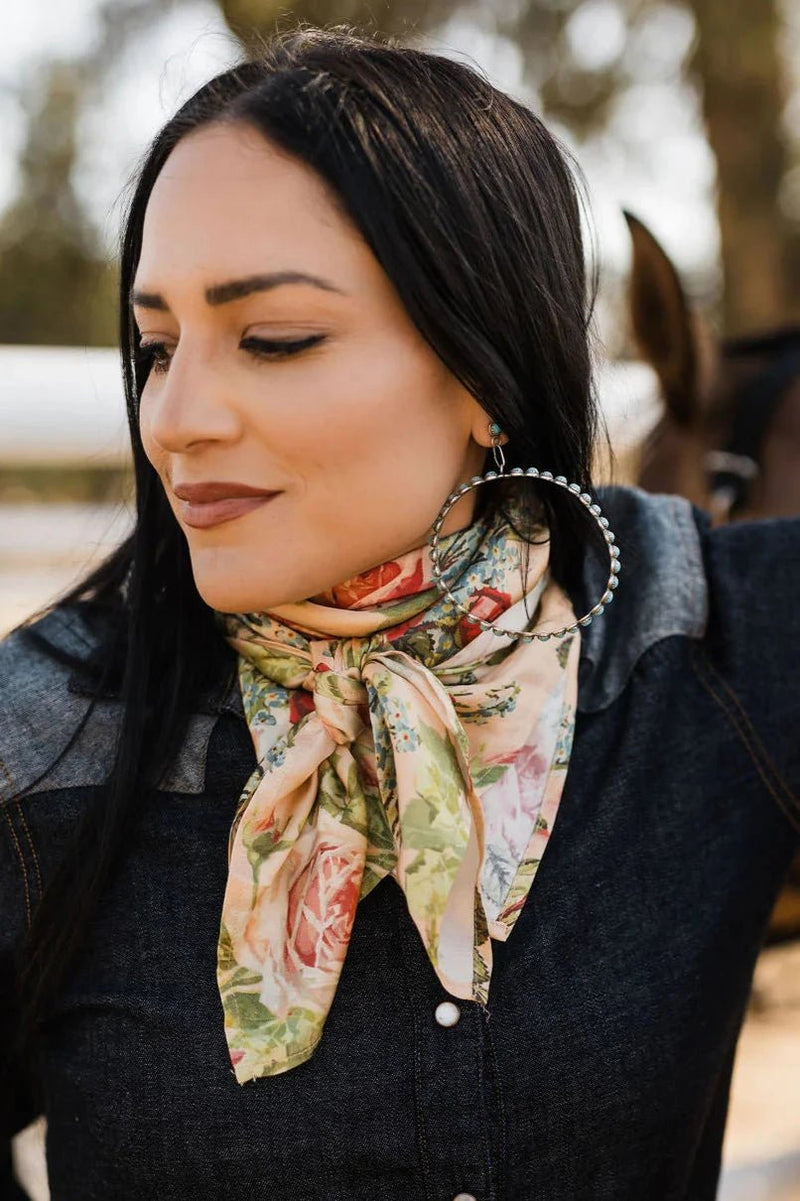 Summer Rose Scarf - Allure Boutique WY