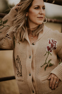 Sunny Rose Cardigan - Allure Boutique WY