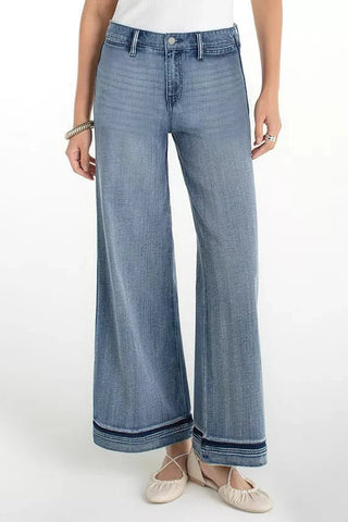 Super Stride Wide Leg with Shadow Cuff - Allure Boutique WY