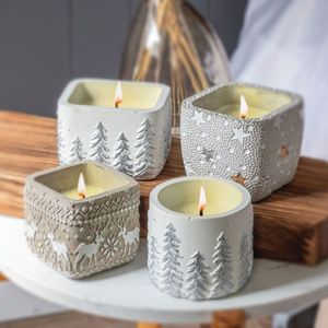 Swan Creek Winter Wonderland 7 Oz. Square Potted Candle - Allure Boutique WY
