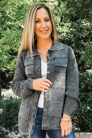 Sweater Shacket - Allure Boutique WY