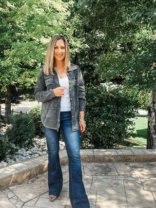 Sweater Shacket - Allure Boutique WY