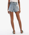 TAYLOR HIGH RISE SHORT W/5 PKTS W/RAW HEM - Allure Boutique WY