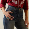 Tomboy Ultra High Rise Straight Jean - Bora Bora - Allure Boutique WY