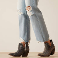 Tomboy Ultra High Rise Straight Jean - MYKONOS - Allure Boutique WY