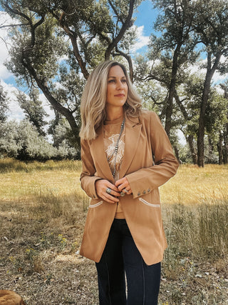 Trailblazer Jacket - Toasted Coconut - Allure Boutique WY