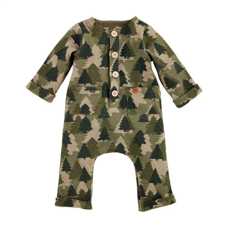 Tree Camo Boys Romper - Allure Boutique WY