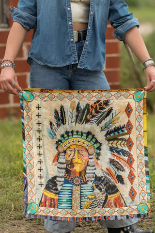 Tunring Point Wild Rag - 26" x 26" - Allure Boutique WY