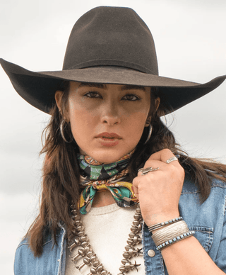 Tunring Point Wild Rag - 26" x 26" - Allure Boutique WY