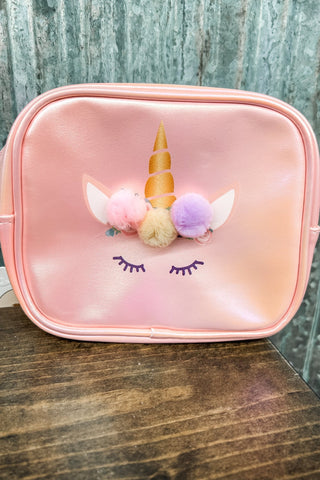 Unicorn Holographic Purse - Pink - Allure Boutique WY