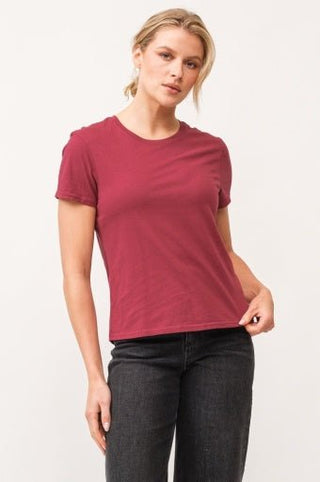 Unity Tee - Pomegranate - Allure Boutique WY