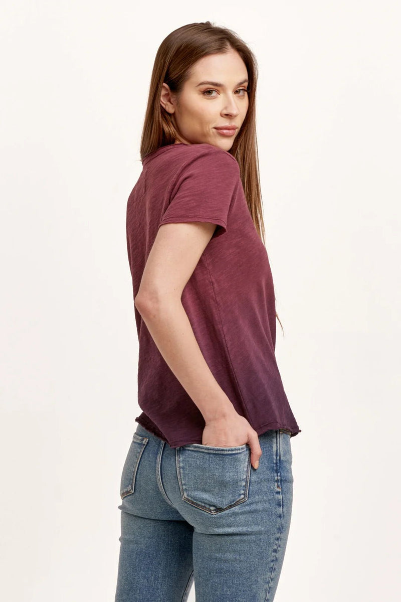 Vanya Tee - Dip Dye - Allure Boutique WY