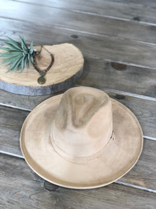 Vegan Pencil Curl Stiff Brim Fedora Hat - Allure Boutique WY