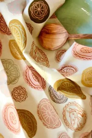 Vintage Conchos Novelty Tea Towel - Allure Boutique WY