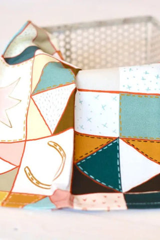 Vintage Ranch Patchwork Quilt Novelty Tea Towel - Allure Boutique WY