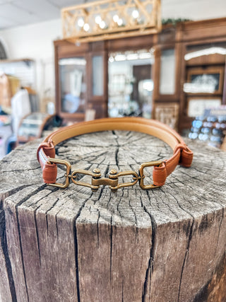Waist Cinching Vintage Pencil Belt - Brown - Allure Boutique WY