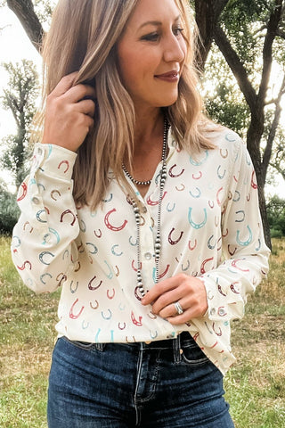 Western Luck Homestyle Shirt - Allure Boutique WY