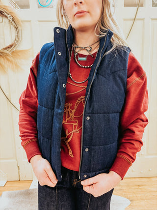 Western Swirls Vest - Allure Boutique WY