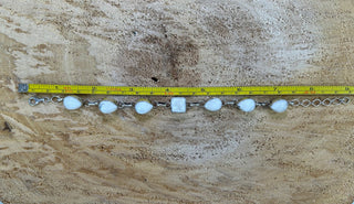 White Buffalo 7 Stone Bracelet - Allure Boutique WY