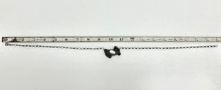 White Buffalo + Black Onyx Bow Necklace - Allure Boutique WY
