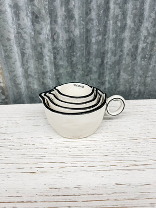 White Measure Cups - Allure Boutique WY