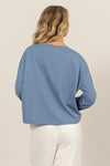 Wide Long Sleeve Tee Shirt - Allure Boutique WY