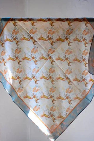 Wild Horses Mustang Meadow Silk Wild Rag - Allure Boutique WY