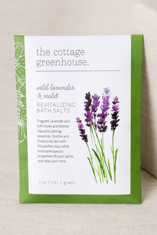 Wild Lavender & Violet Bath Salt Packet - 5 Oz. - Allure Boutique WY