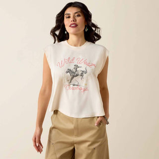 Wild West Cropped Tee - Allure Boutique WY