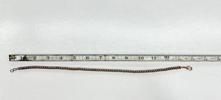 Copper Saucer Navajo Pearl Necklace 6mm 14in