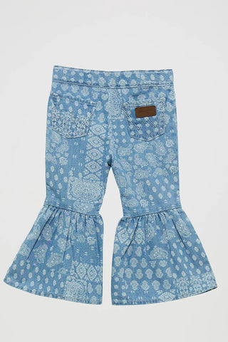 Wrangler Baby Paisley Print Flare Jean - Allure Boutique WY