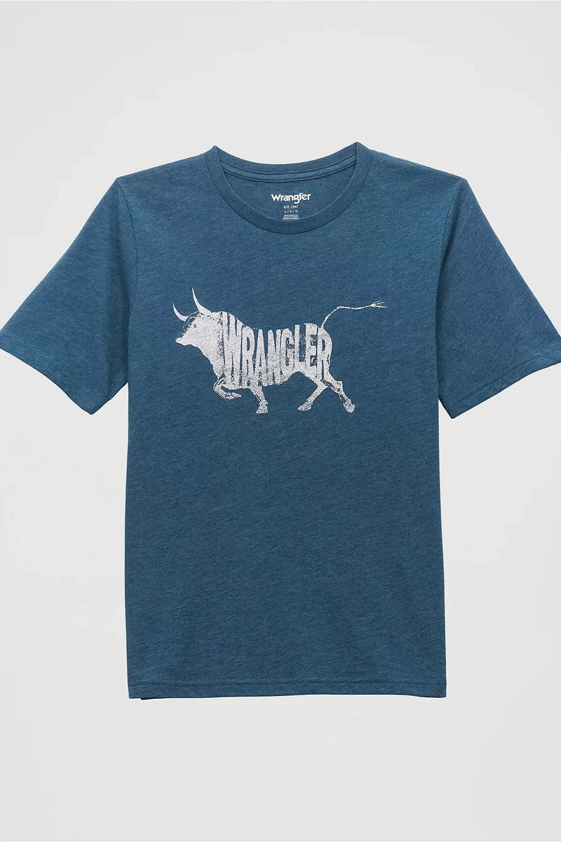 Wrangler Bull Graphic Tee - Allure Boutique WY