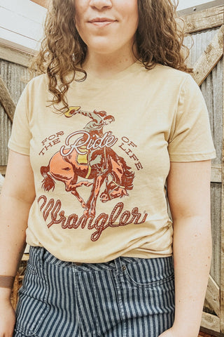 Wrangler Ride Of Life Graphic Tee - Allure Boutique WY