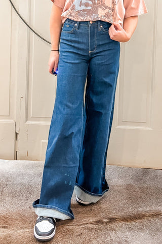 Wrangler X Lainey Wilson Cheeky Wide Leg Jean - Allure Boutique WY