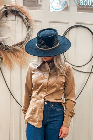 Wrangler X Lainey Wilson Western Satin Shirt - Allure Boutique WY