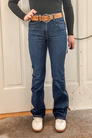 Wrenley High Rise Bootcut Jean - Allure Boutique WY