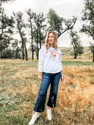 WY State Flower Sweatshirt - Allure Boutique WY