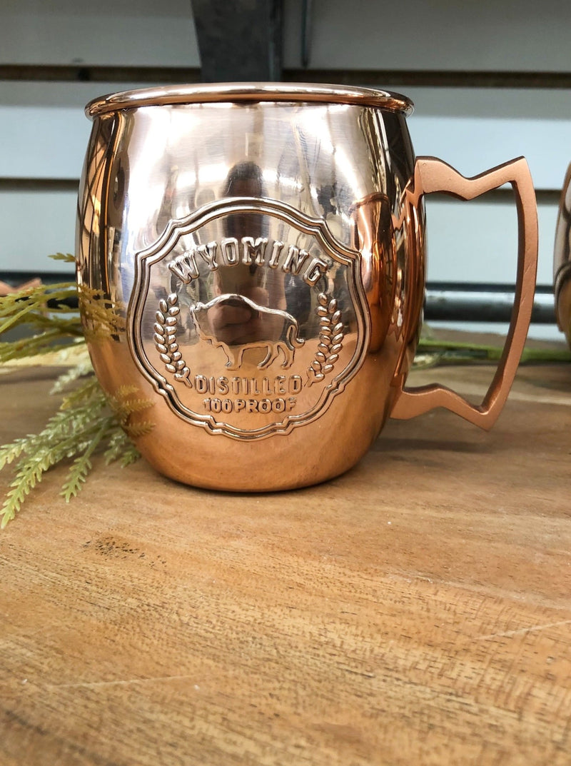 Wyoming Copper Mule Mug - Allure Boutique WY