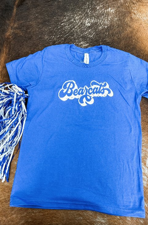 Youth Bearcats Retro Gameday Tee - Allure Boutique WY