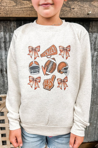 Youth Cheer Bows Sweatshirt - Allure Boutique WY